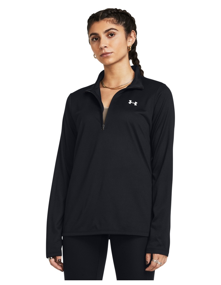 Sudadera Under Armour Tech 12 zip para mujer Liverpool