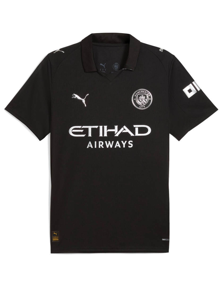 Jersey de Manchester City visitante manga corta   para hombre 7