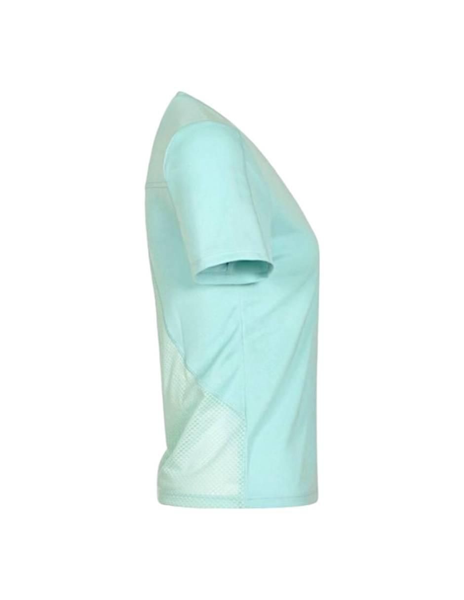 Playera manga corta Wor Run Speedwick cuello redondo para mujer 3