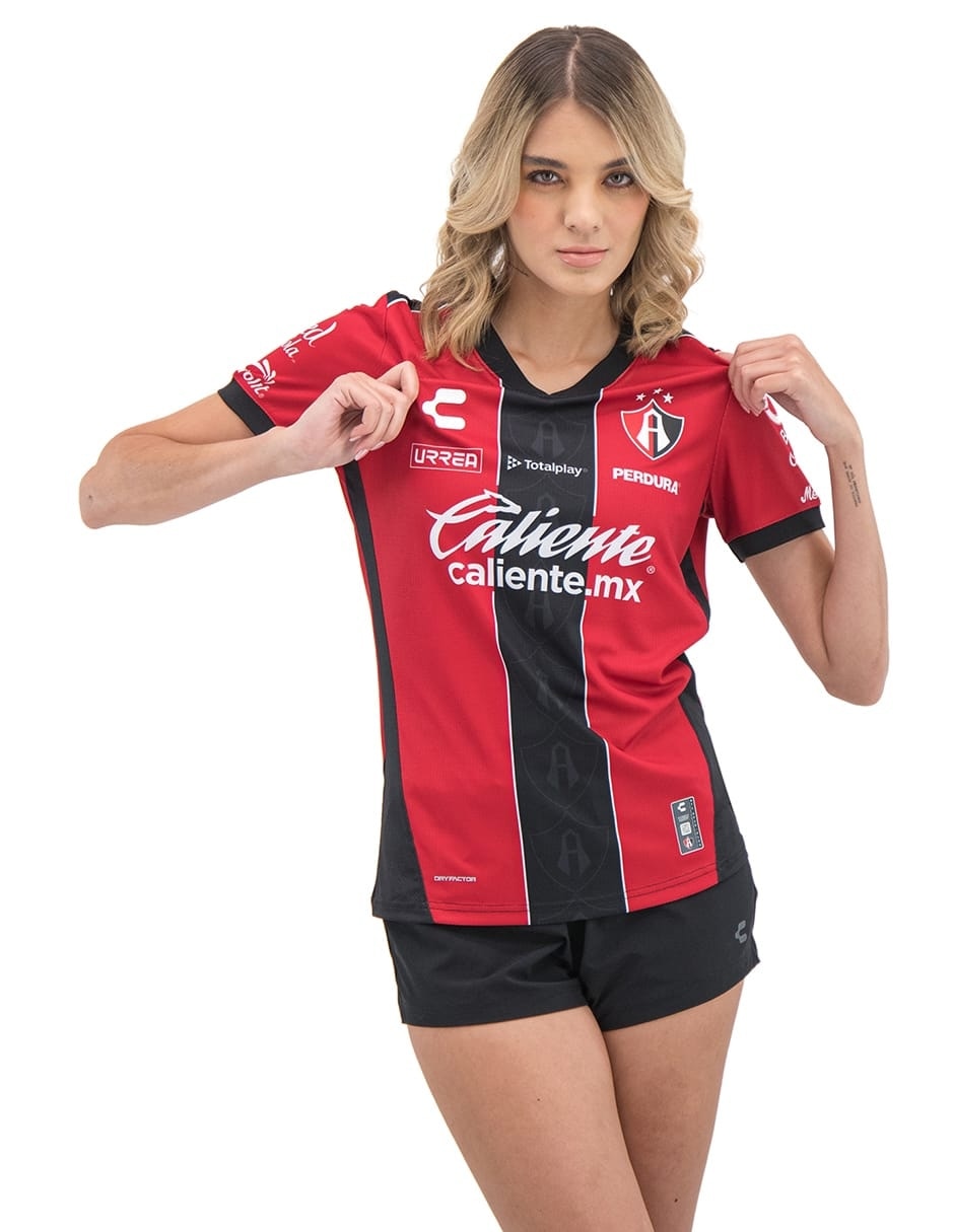 Jersey de Atlas Fútbol Club local manga corta para mujer Jersey de Atlas Fútbol Club local manga corta para mujer