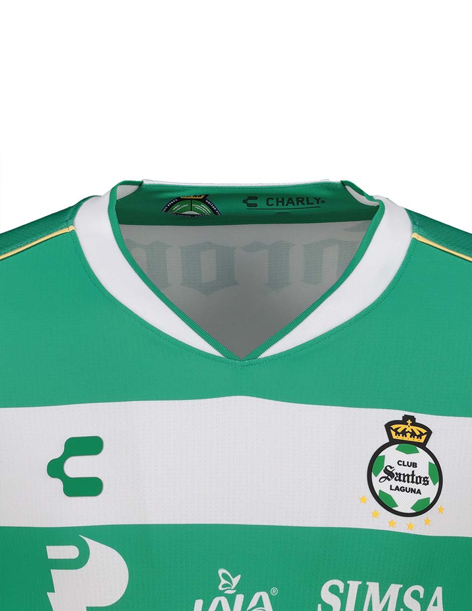 Jersey de Club Santos Laguna local manga corta   para hombre 3