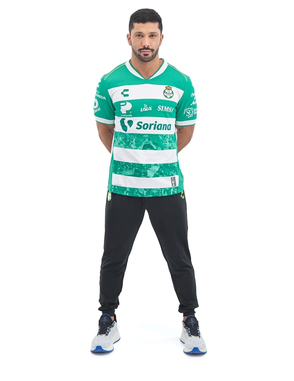 Jersey de Club Santos Laguna local manga corta   para hombre 4