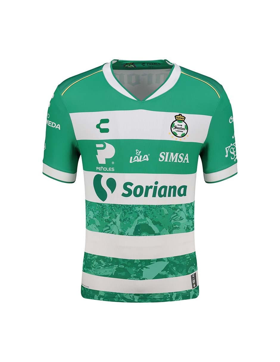Jersey de Club Santos Laguna local manga corta   para hombre 5