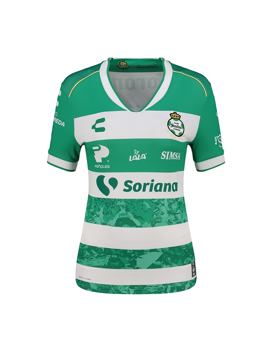 Jersey de Club Santos Laguna local manga corta   para mujer 5