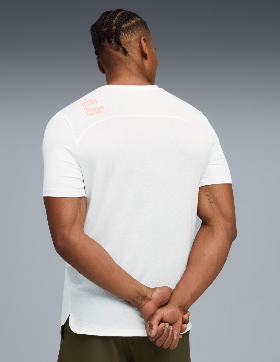 Playera deportiva para entrenamiento M puma x hyrox cloudspun thermoadapt tee de hombre 3