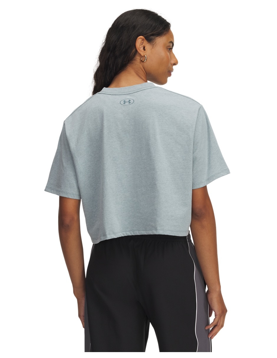Playera deportiva para entrenamiento UA Rival SS de mujer 2