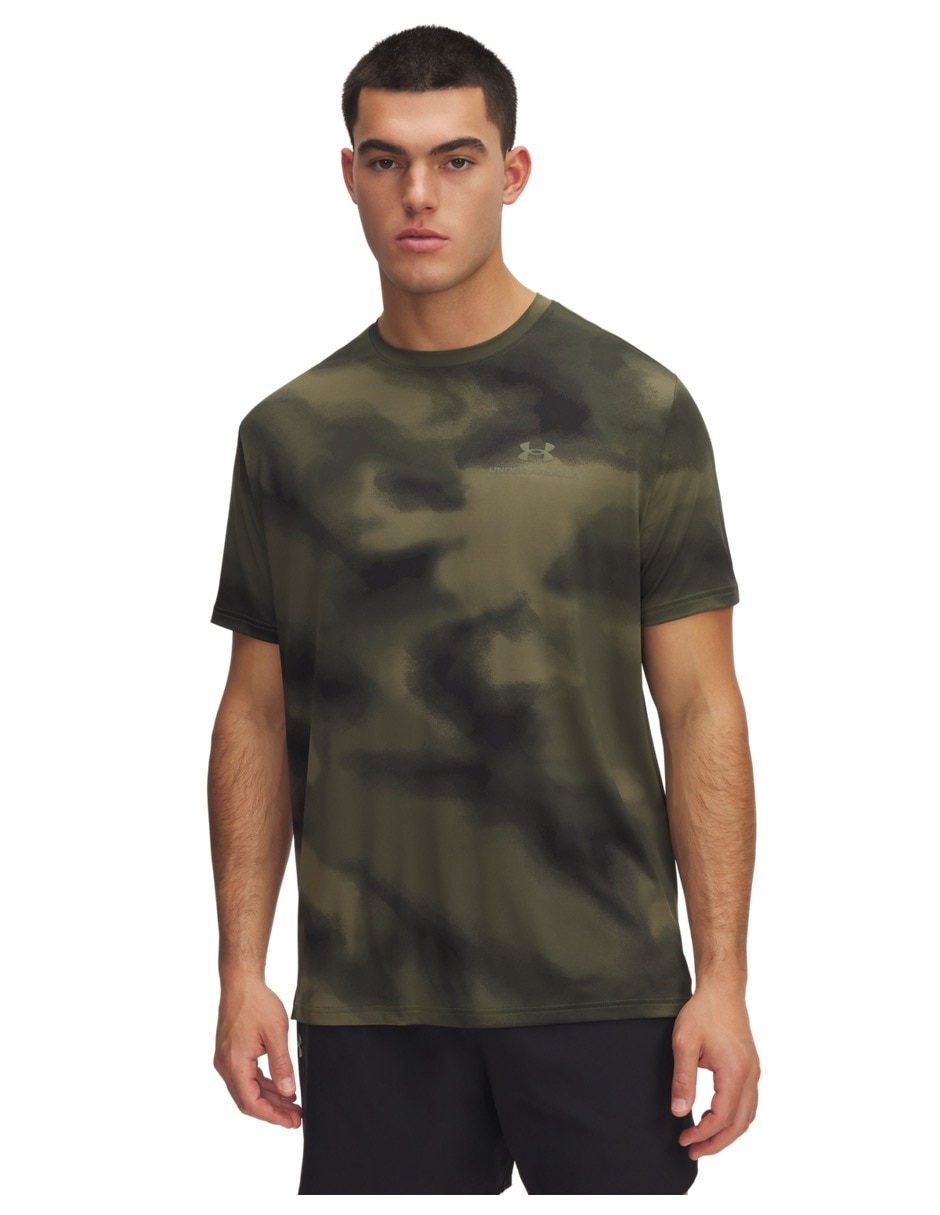 Playera deportiva para entrenamiento Vanish Energy Printed SS de hombre Playera deportiva para entrenamiento Vanish Energy Printed SS de hombre
