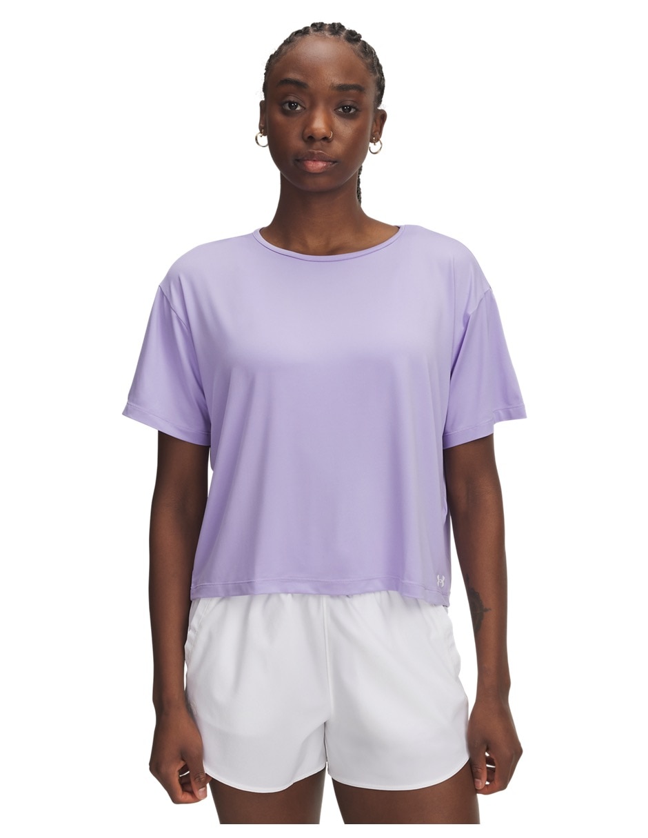 Playera deportiva para entrenamiento Motion Ss para mujer Playera deportiva para entrenamiento Motion Ss para mujer