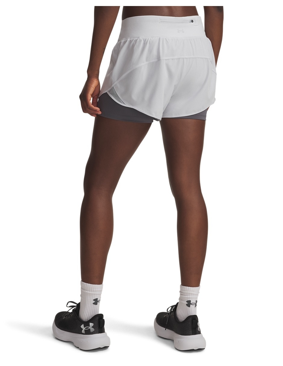 Short Ua Launch Pro 3 2In1 Shorts para correr mujer 3
