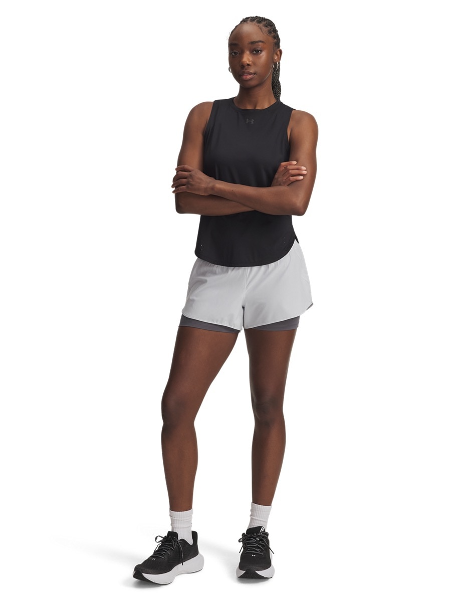 Short Ua Launch Pro 3 2In1 Shorts para correr mujer 4