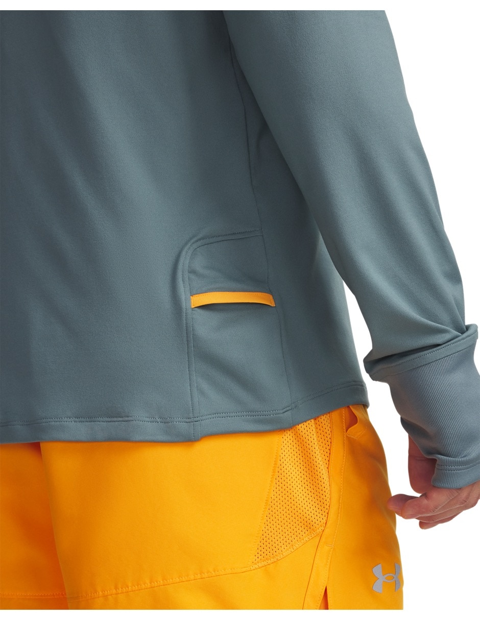 Sudadera Ua Launch Pro 14 Zip con capucha para hombre 3