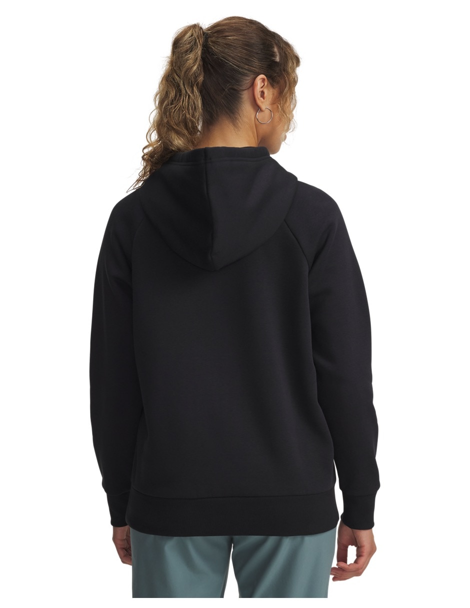 Sudadera Ua Rival Flc Shimmer Hdy con capucha para mujer 2