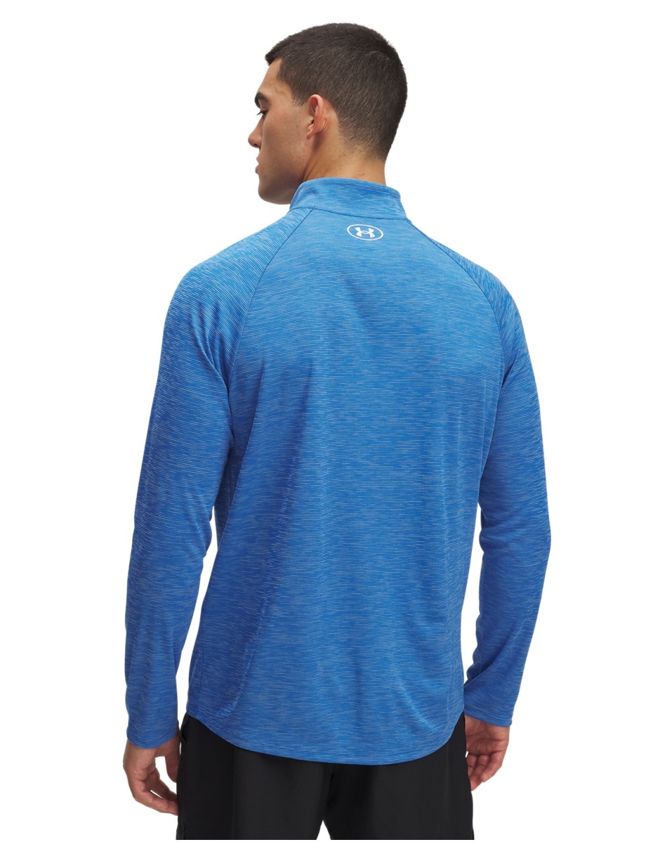 Sudadera Ua Tech Textured 12 Zip para hombre 2