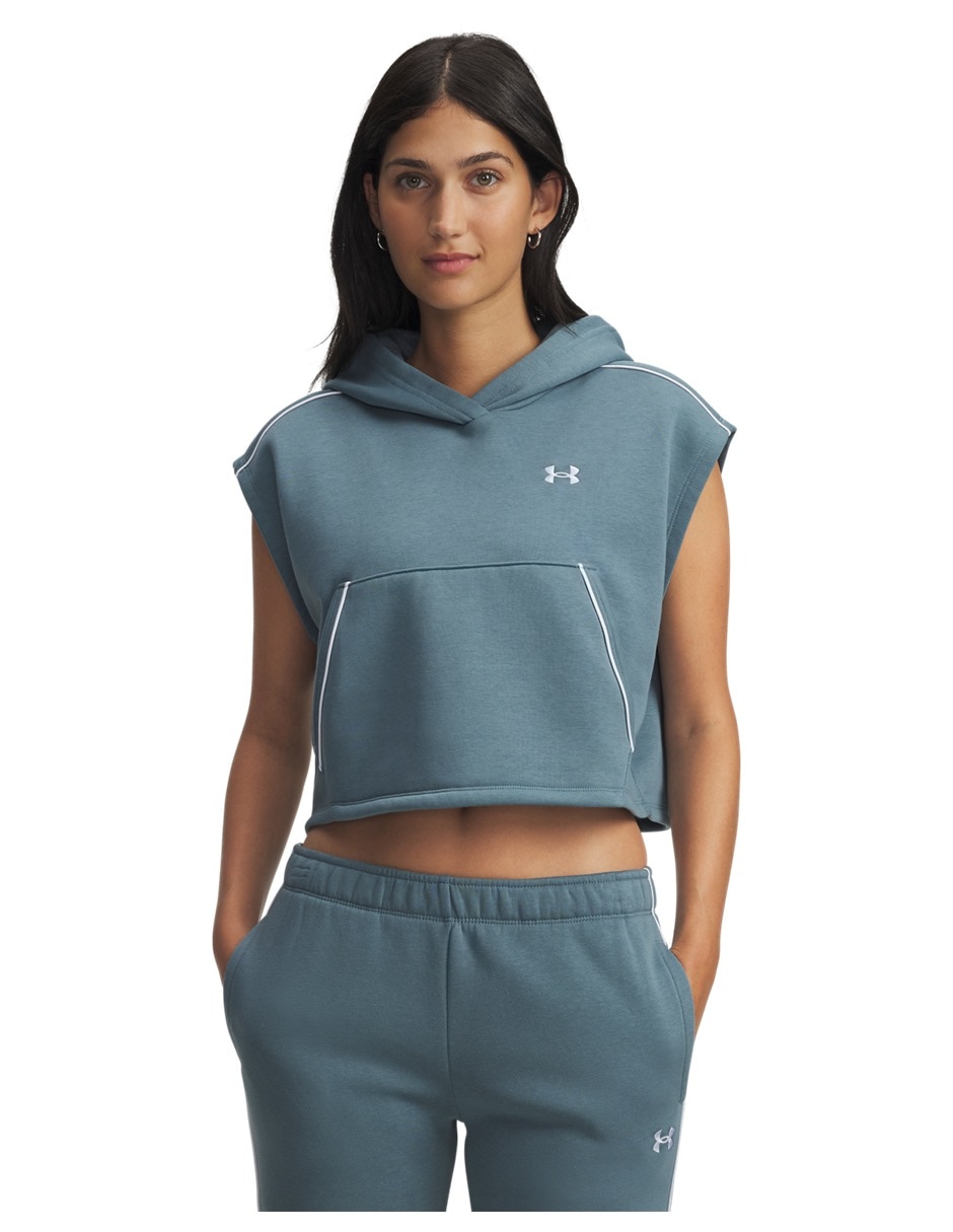 Sudadera Rival Fleece Piped con capucha para mujer Sudadera Rival Fleece Piped con capucha para mujer