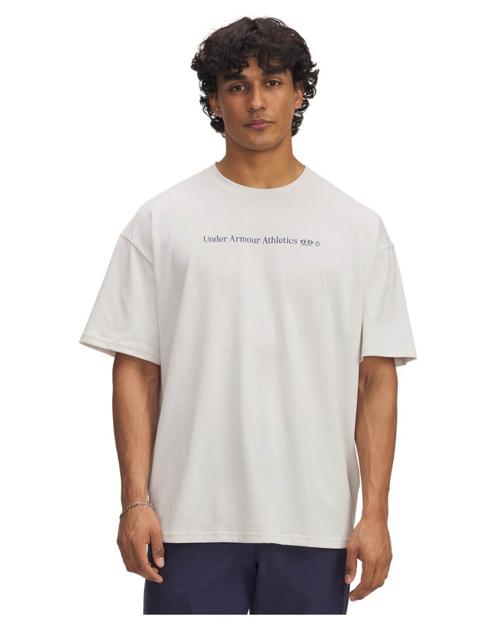 Playera deportiva para entrenamiento UA HWT RUNNING SHOE OS SS de hombre Playera deportiva para entrenamiento UA HWT RUNNING SHOE OS SS de hombre