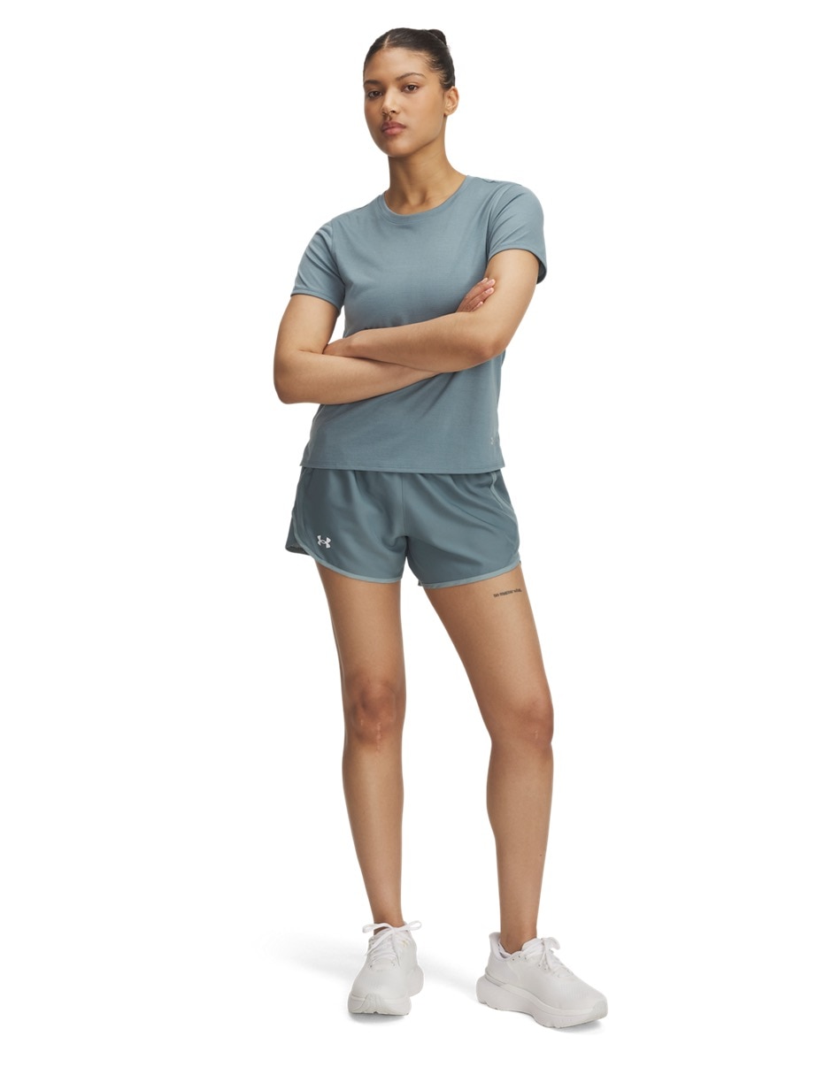 Short Ua Fly By 3 Shorts para correr mujer 3