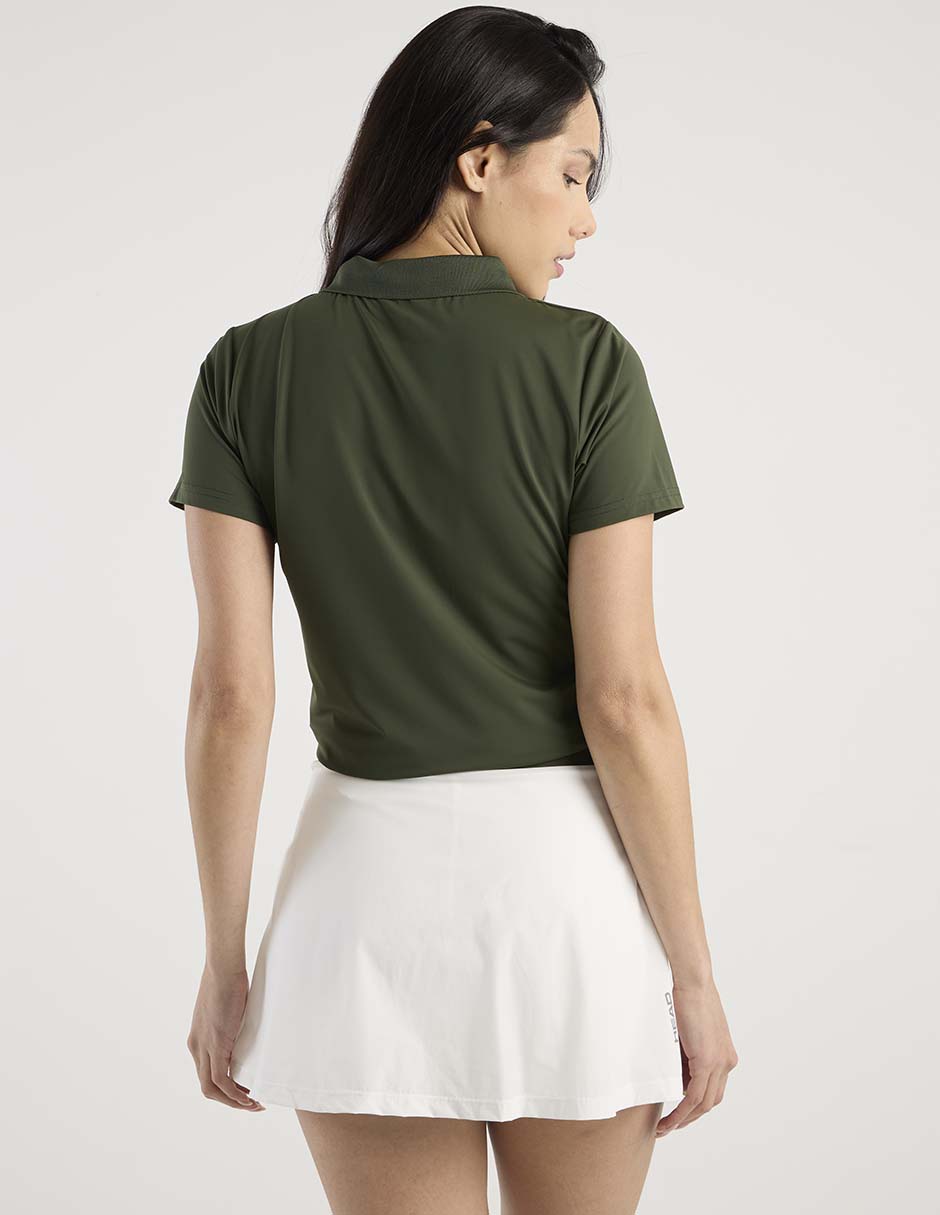 Playera tipo polo para mujer 2