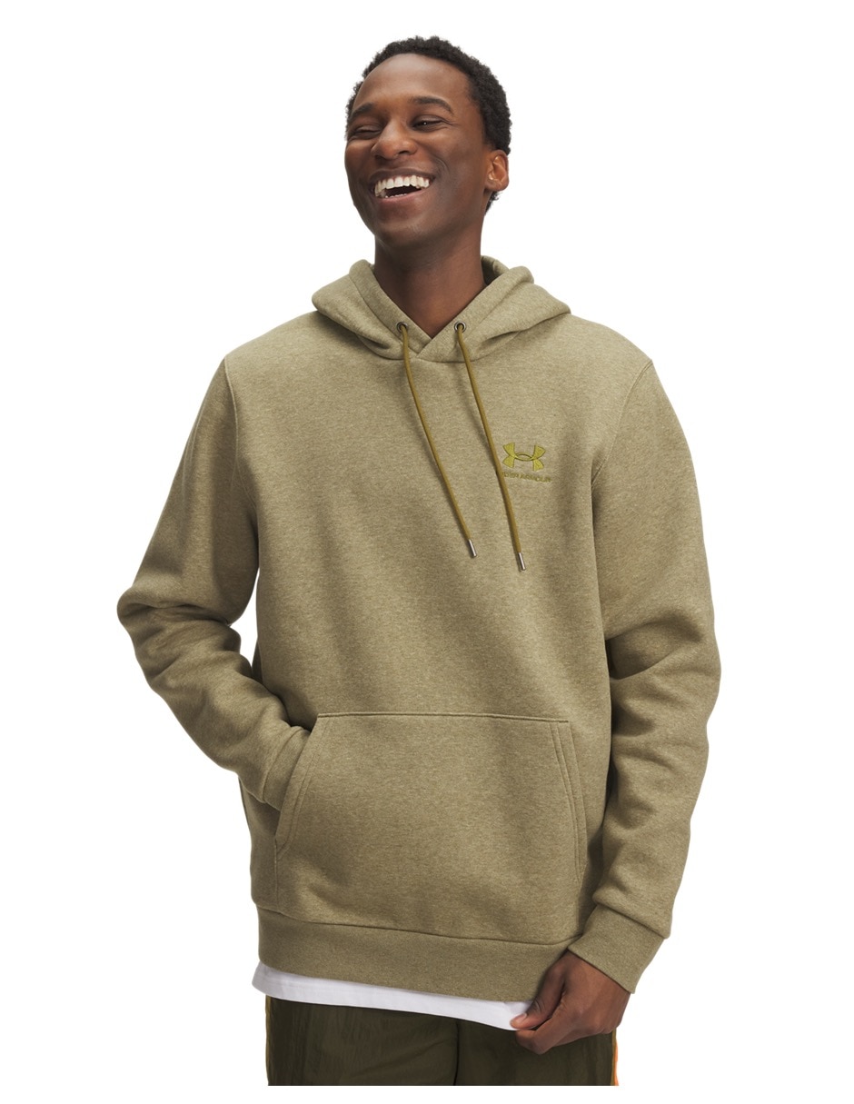 Sudadera Ua Icon Fleece Hoodie con capucha y bolsa para hombre