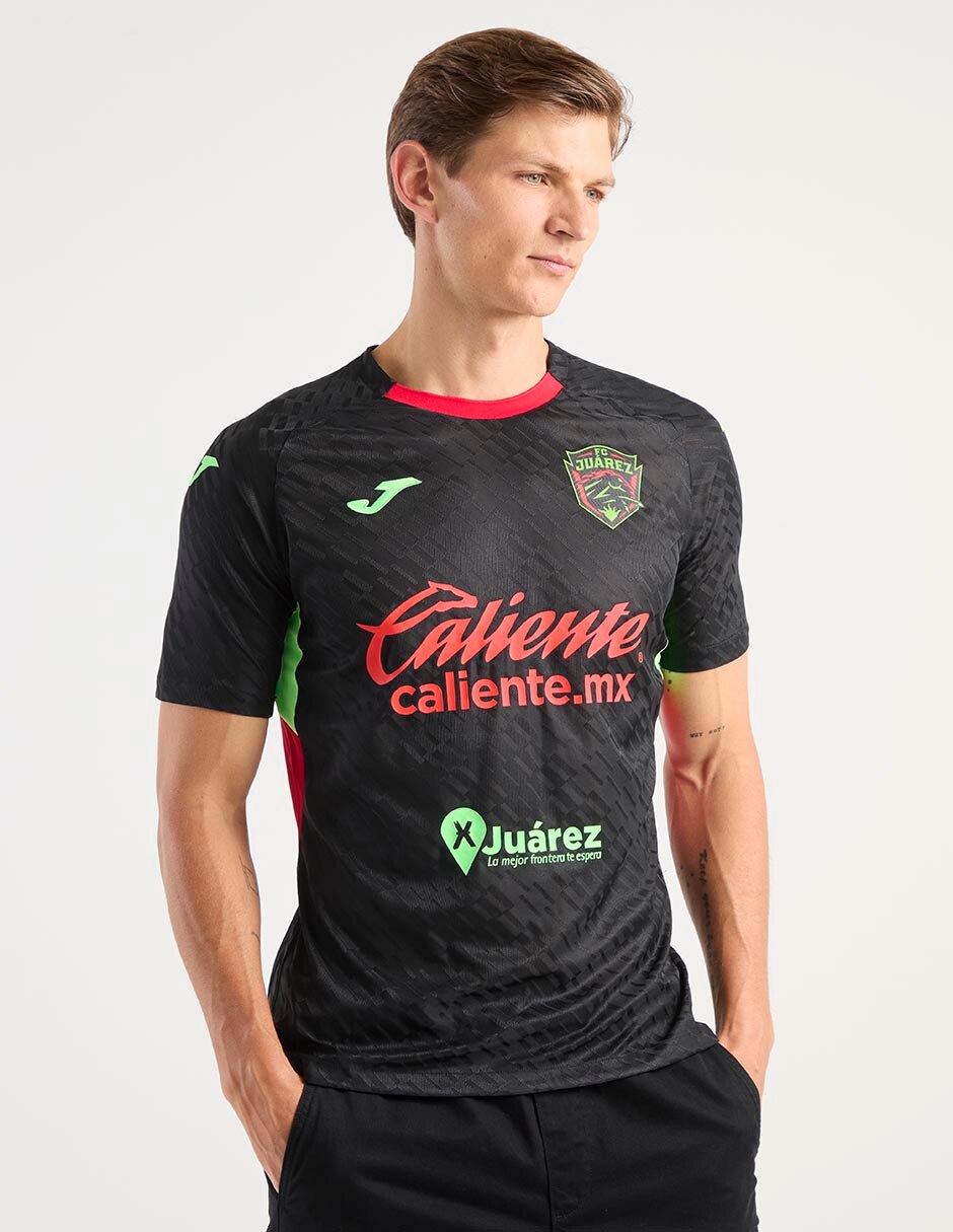 Jersey de Fútbol Club Juárez visitante manga corta   para hombre