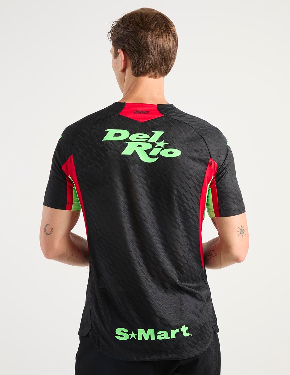 Jersey de Fútbol Club Juárez visitante manga corta   para hombre 2