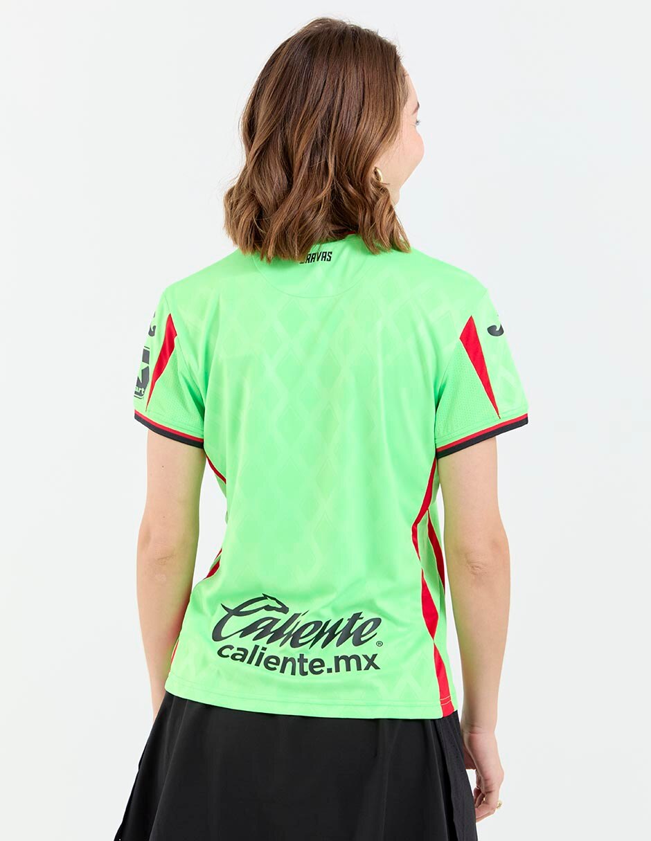 Jersey de Fútbol Club Juárez local manga corta   para mujer 2