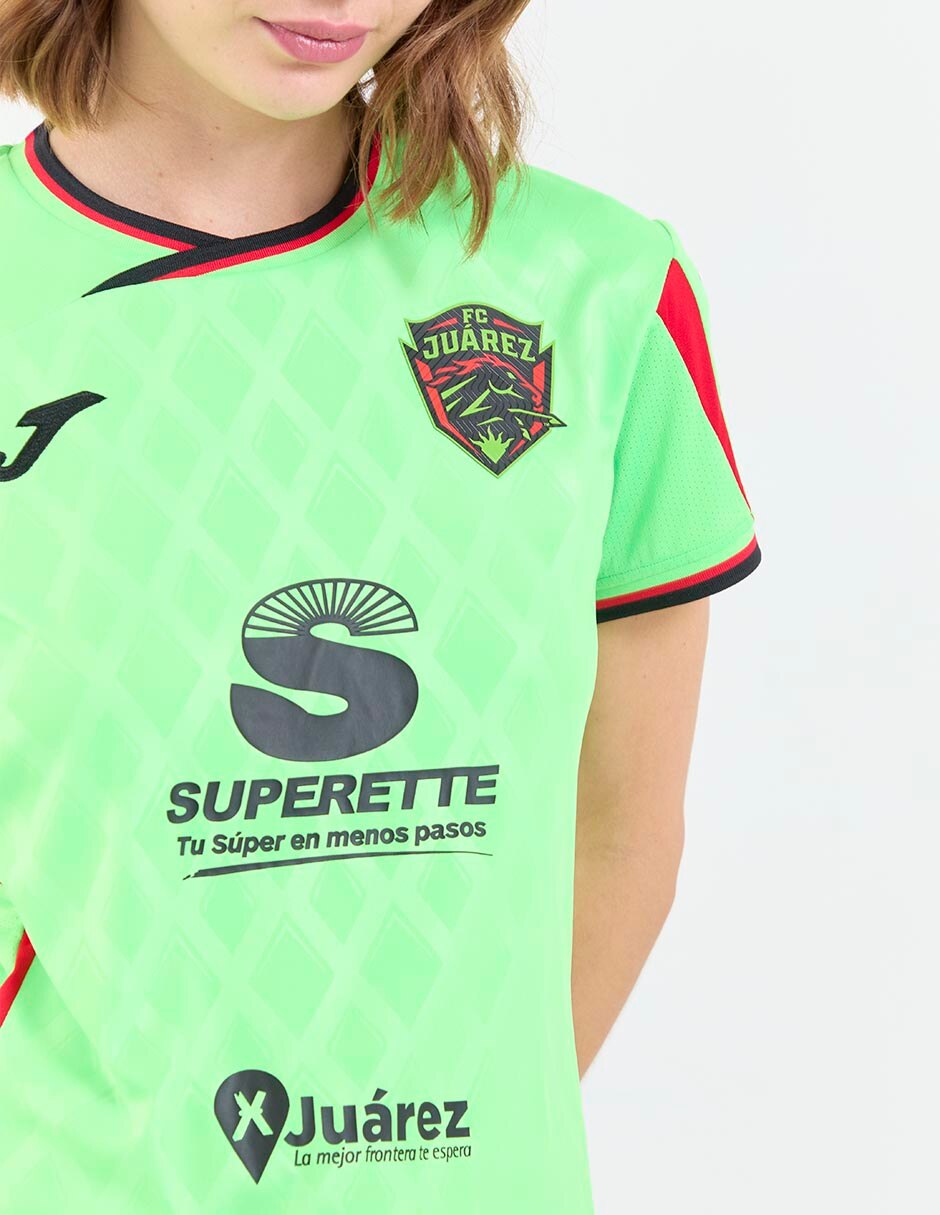 Jersey de Fútbol Club Juárez local manga corta   para mujer 4