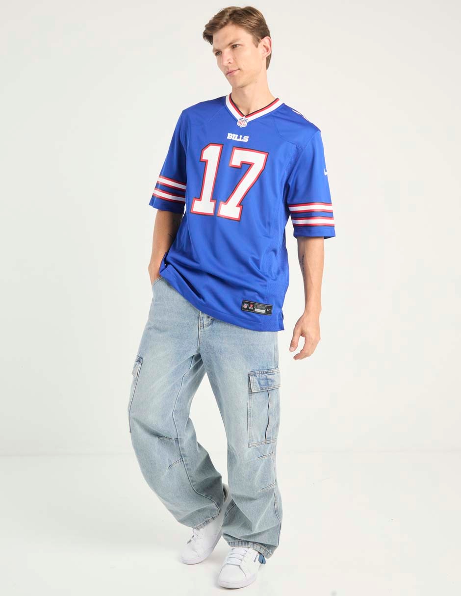 Jersey de Buffalo Bills local manga corta   para hombre 3