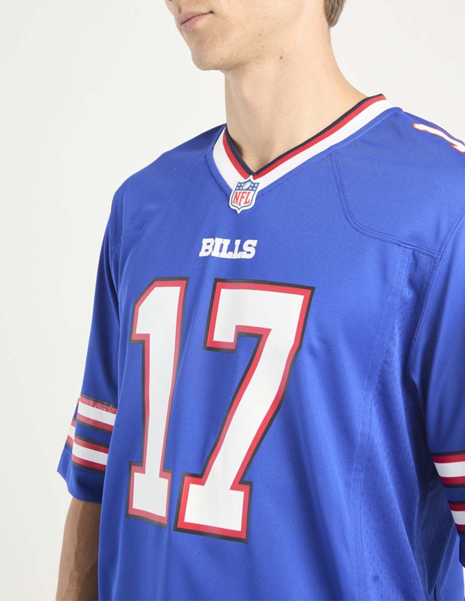 Jersey de Buffalo Bills local manga corta   para hombre 4