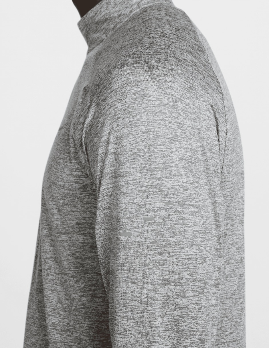 Playera deportiva para correr M NK DF STRIDE HZ MIDLAYER HV218 de hombre 4