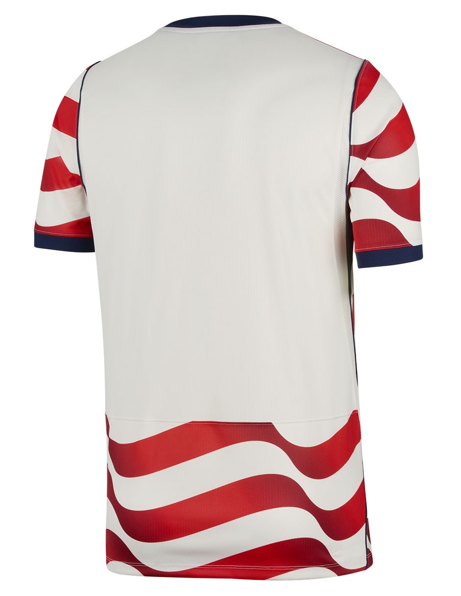 Jersey de Selección de fútbol de los Estados Unidos local manga corta fan para hombre 7