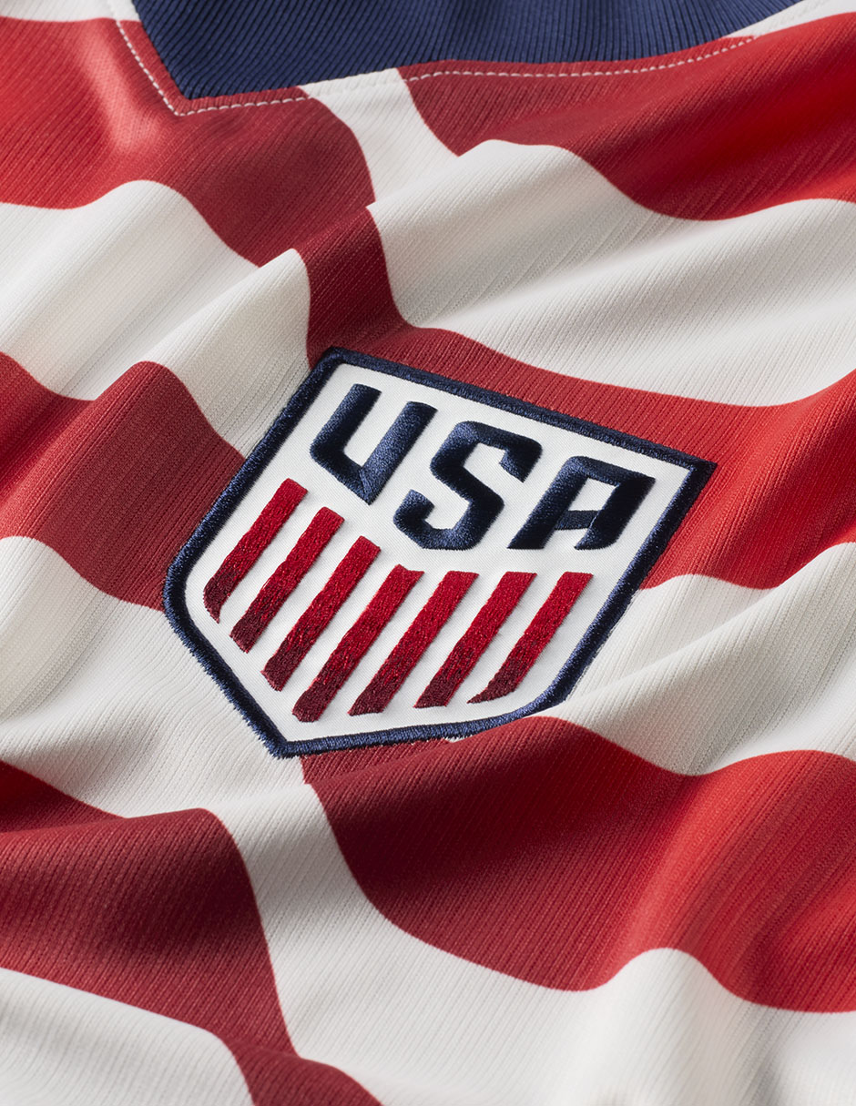 Jersey de Selección de fútbol de los Estados Unidos local manga corta fan para hombre 8