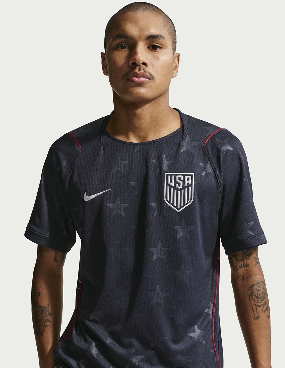 Jersey de Selección de fútbol de los Estados Unidos visitante manga corta fan para hombre Jersey de Selección de fútbol de los Estados Unidos visitante manga corta fan para hombre