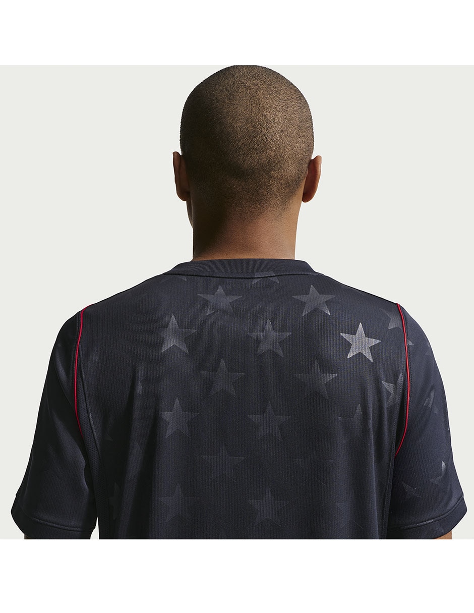 Jersey de Selección de fútbol de los Estados Unidos visitante manga corta fan para hombre 2