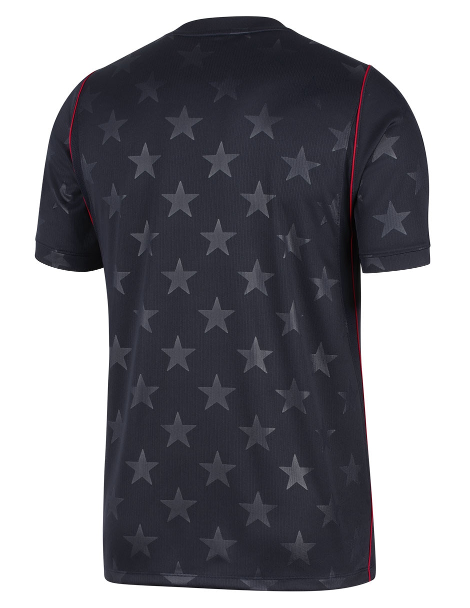 Jersey de Selección de fútbol de los Estados Unidos visitante manga corta fan para hombre 7
