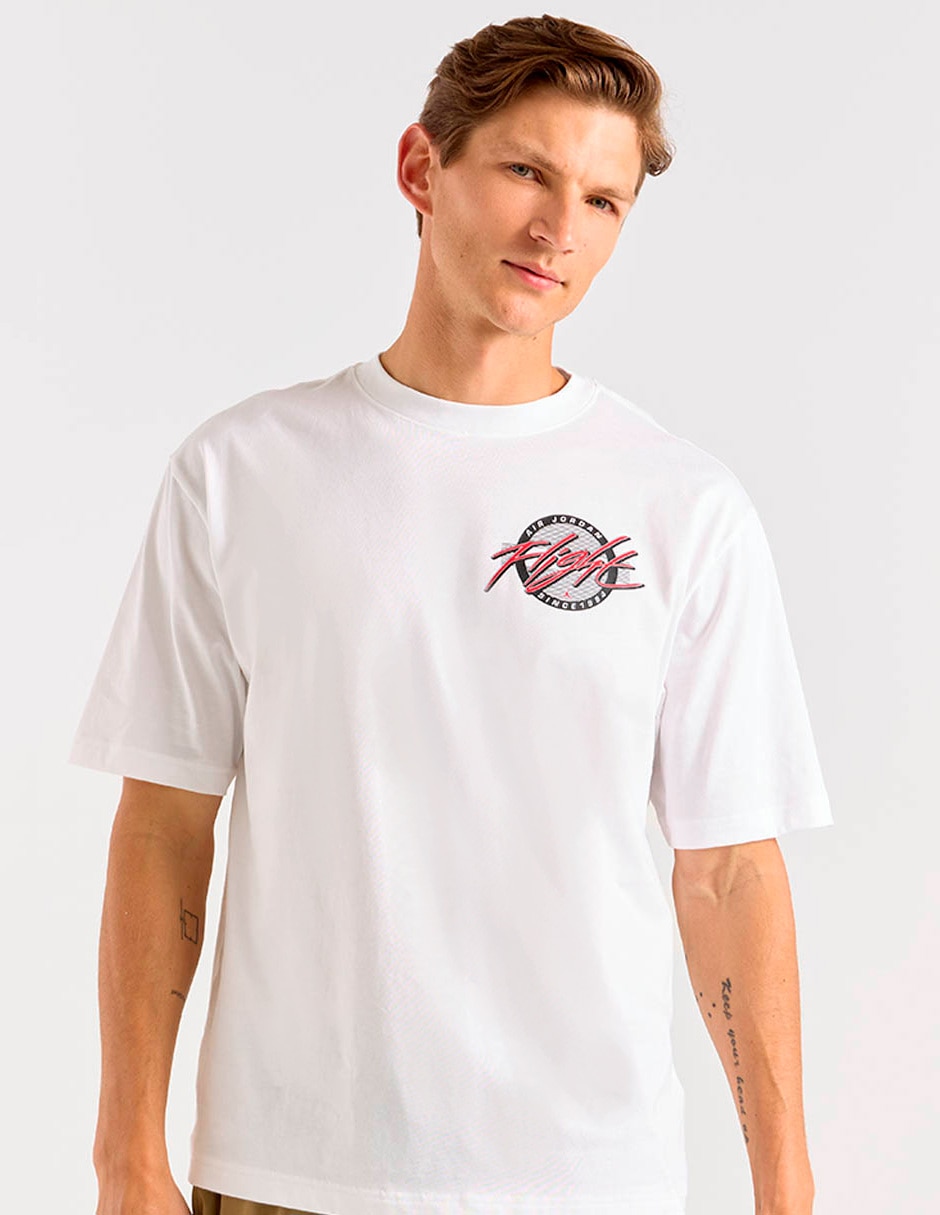 Playera deportiva para básquetbol M J Flt Ss Crew If306 de hombre Playera deportiva para básquetbol M J Flt Ss Crew If306 de hombre