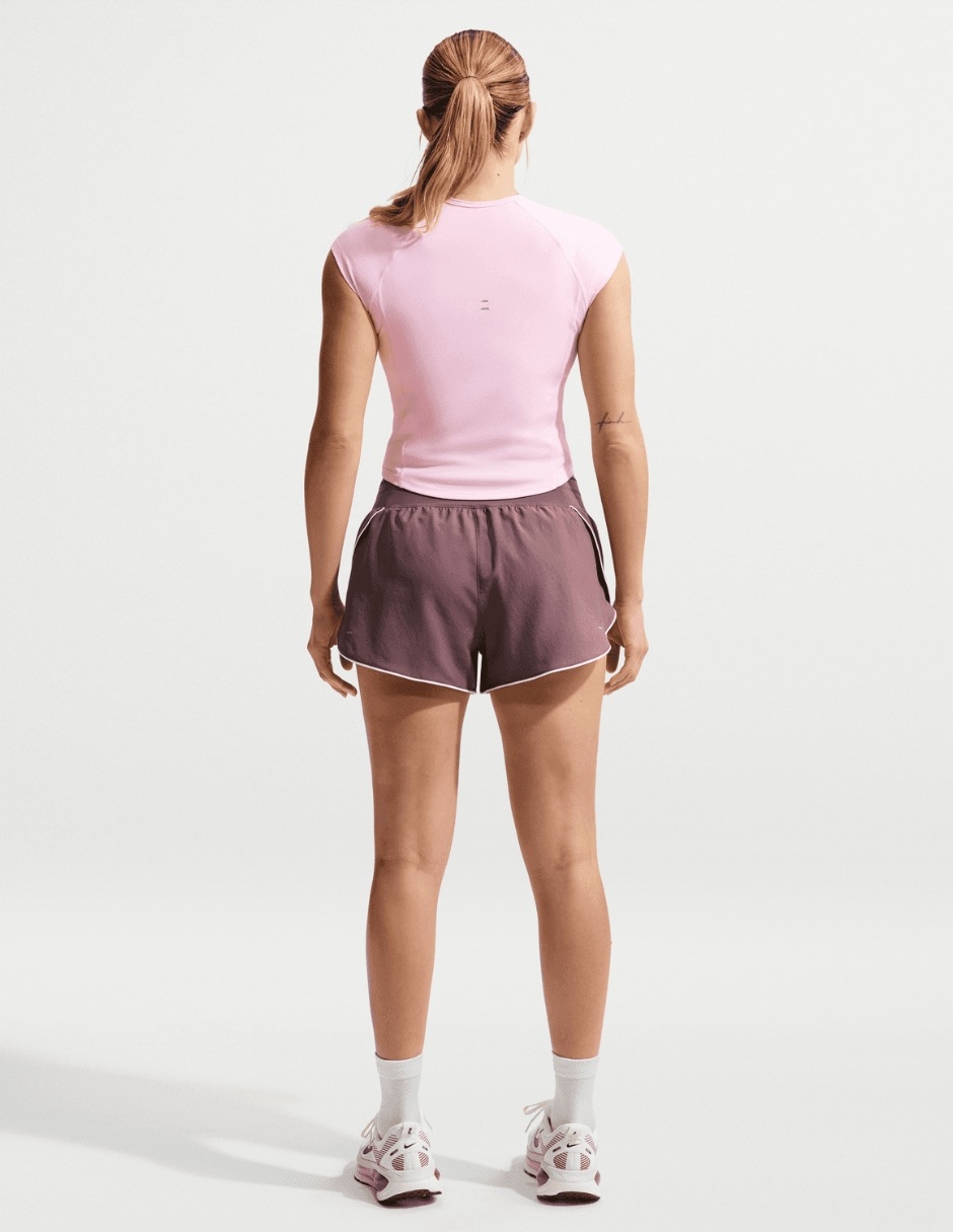 Playera deportiva para correr W NK TEMPO SWOOSH RUN DF SS IF499 de mujer 3
