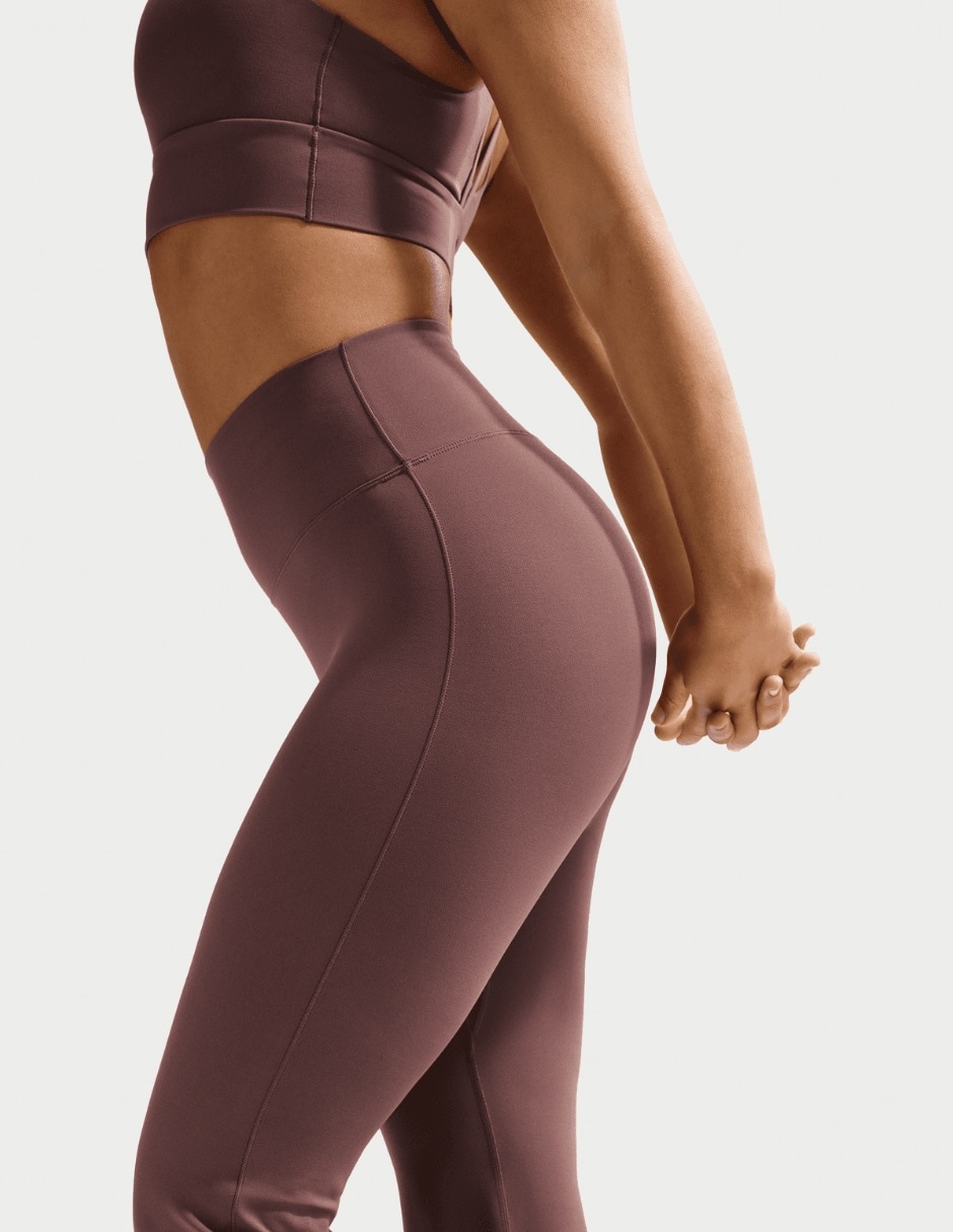 Pants W NK DF Zenvy HR Flare Useam II522 para entrenamiento de mujer 5