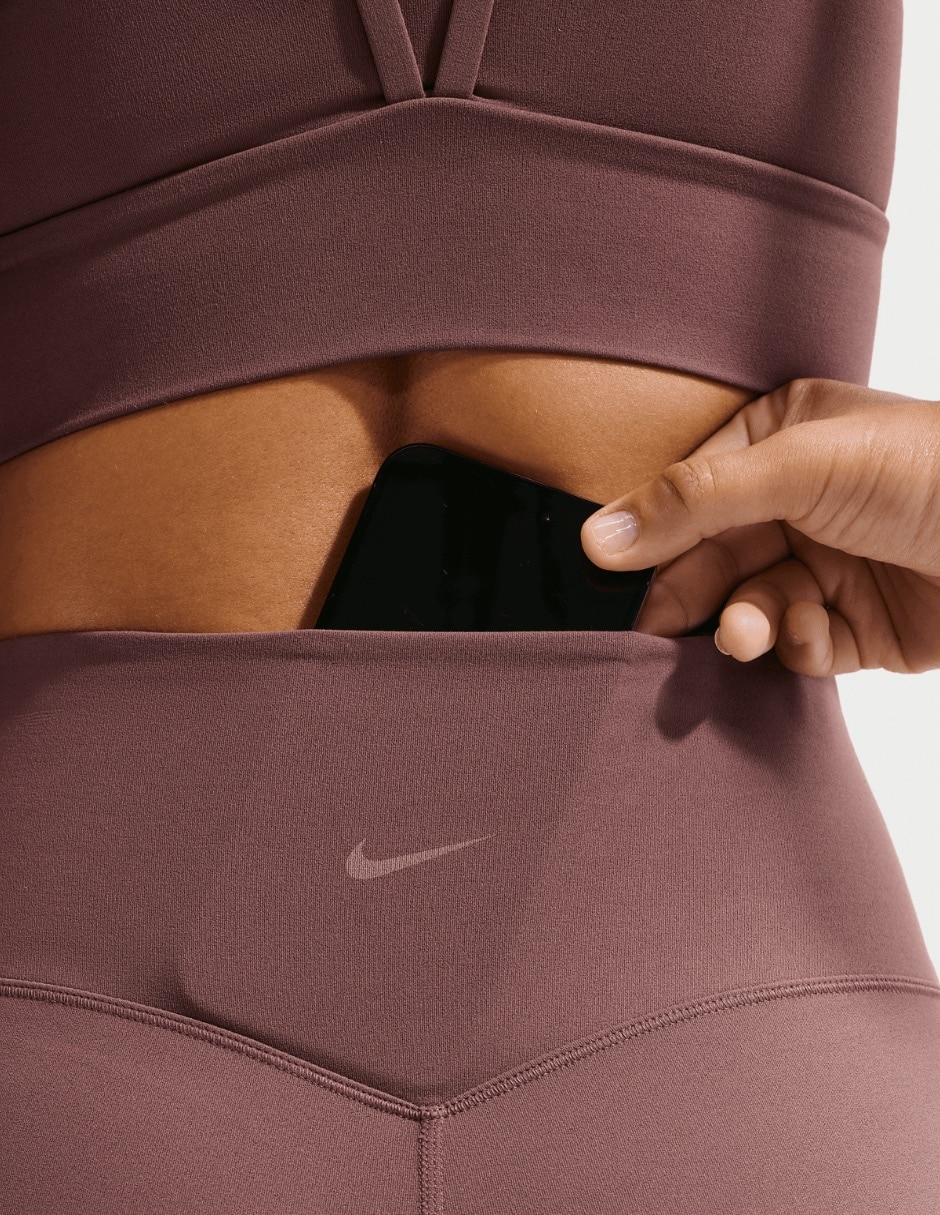 Pants W NK DF Zenvy HR Flare Useam II522 para entrenamiento de mujer 6