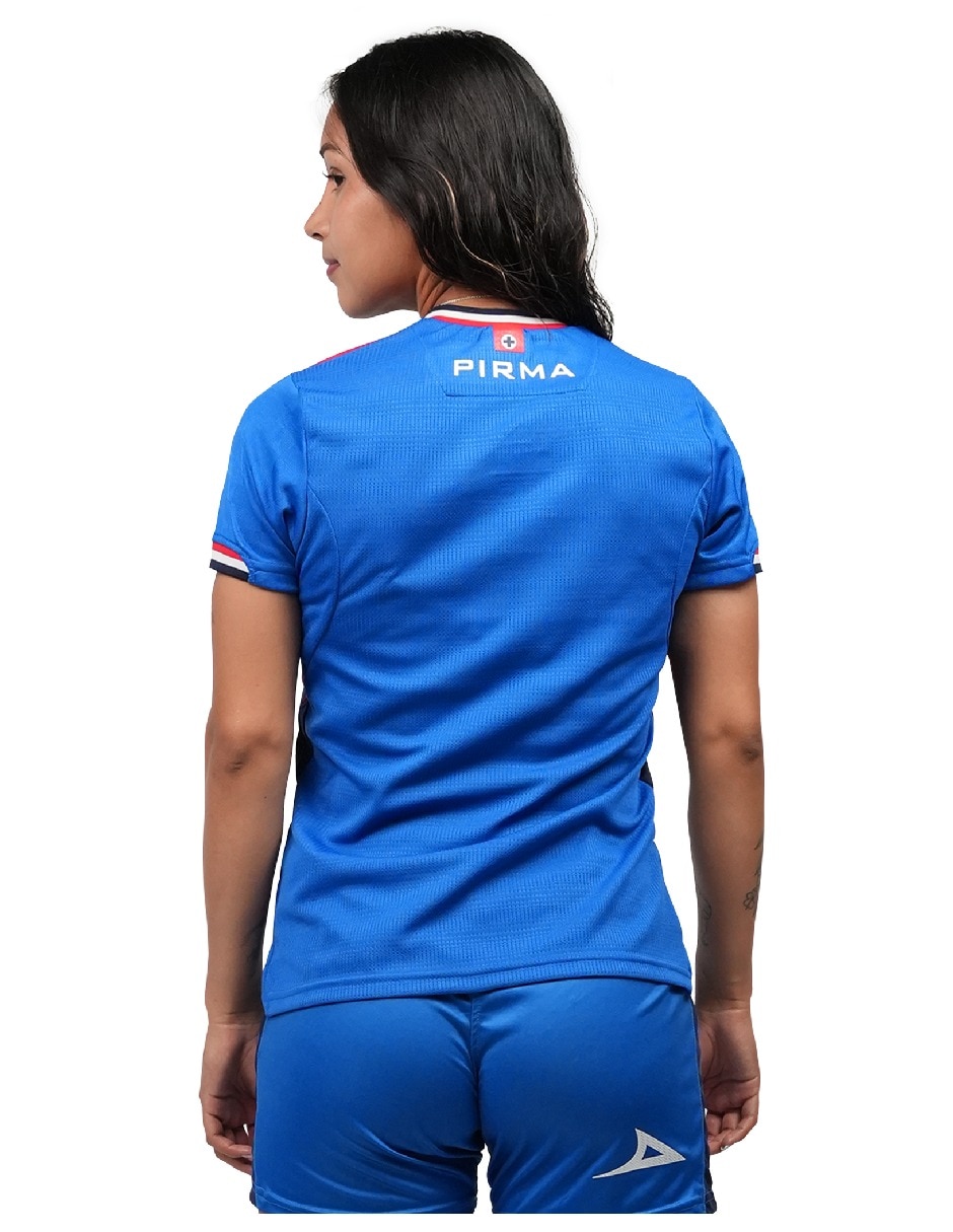 Jersey de Club de Fútbol Cruz Azul local manga corta   para mujer 2