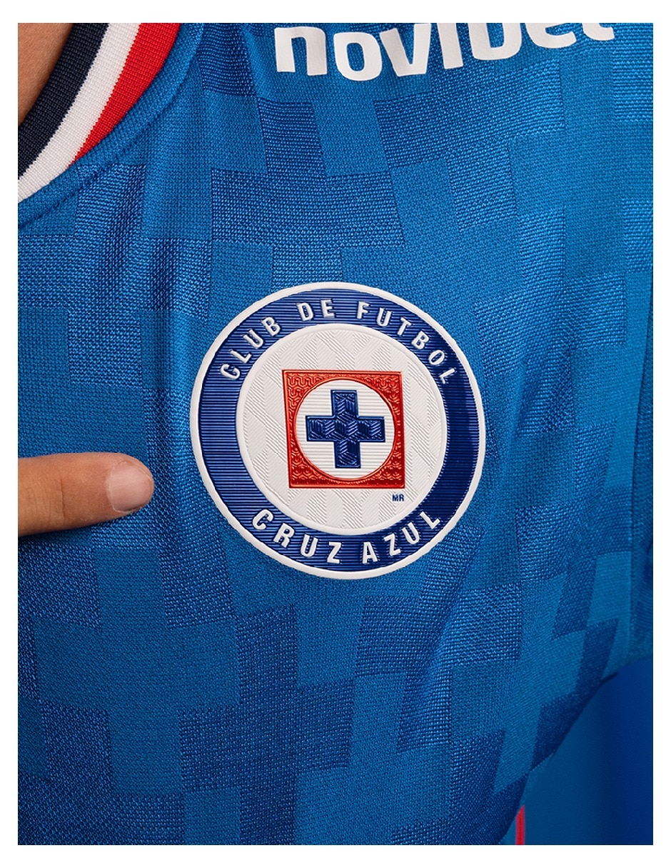 Jersey de Club de Fútbol Cruz Azul local manga corta   para mujer 4