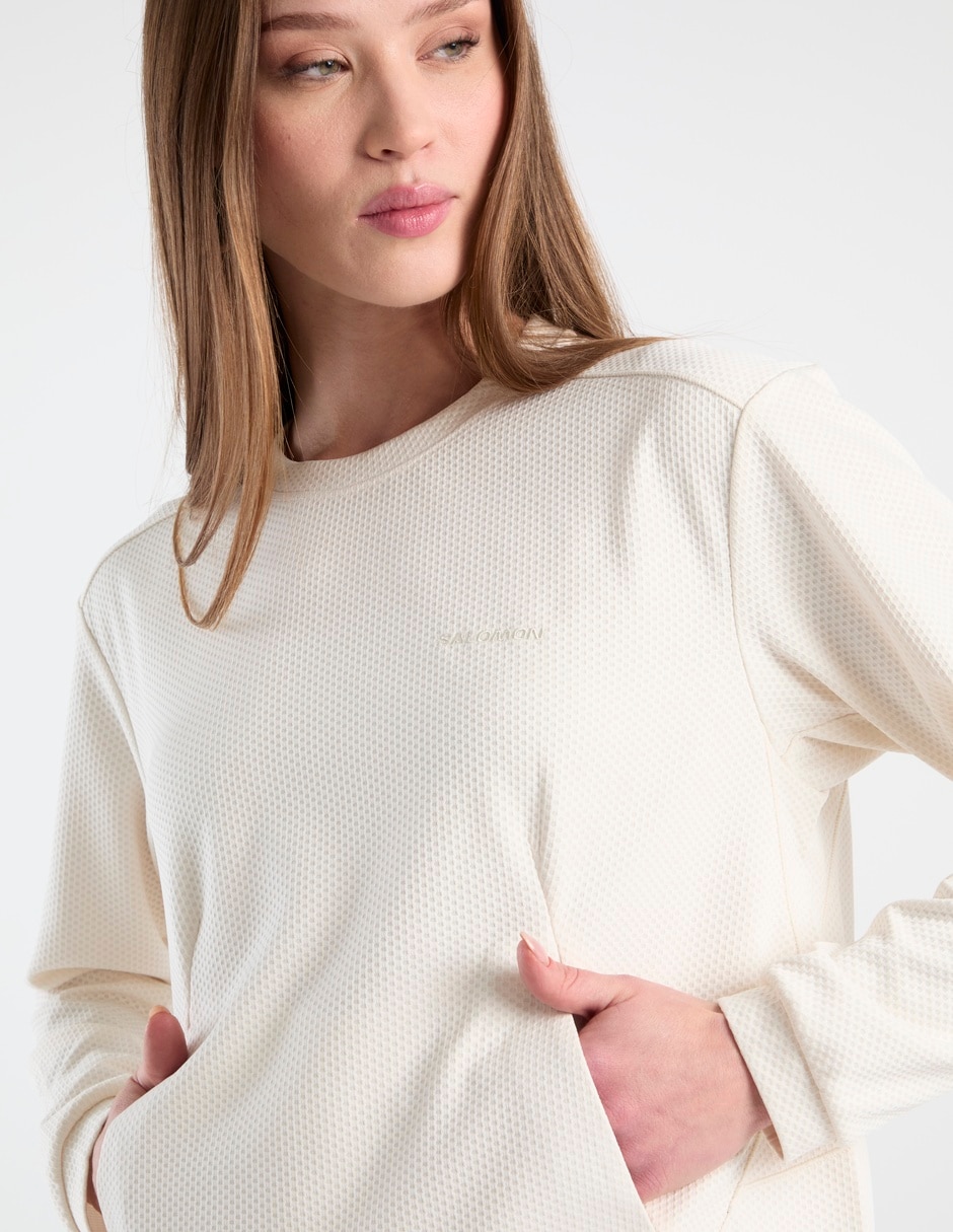 Sudadera Motomesh con bolsas para mujer 4