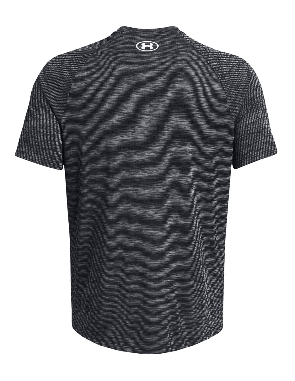 Playera deportiva para entrenamiento Ua Tech Textured ss para hombre 4
