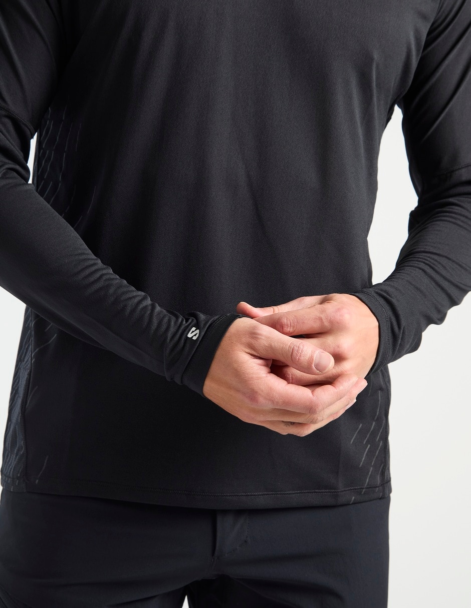 Playera deportiva para correr de hombre 4