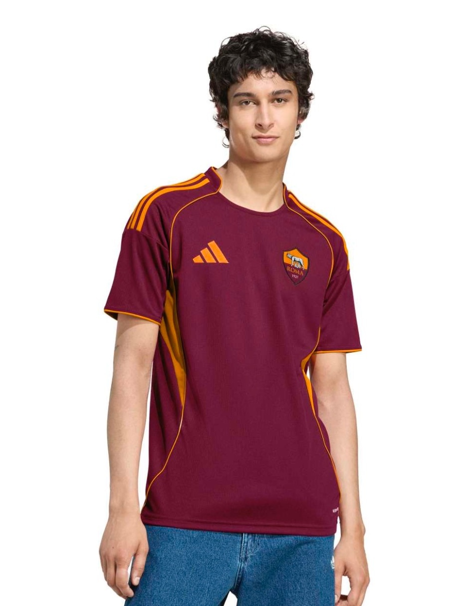 Jersey de A.S Roma local manga corta para hombre Jersey de A.S Roma local manga corta para hombre