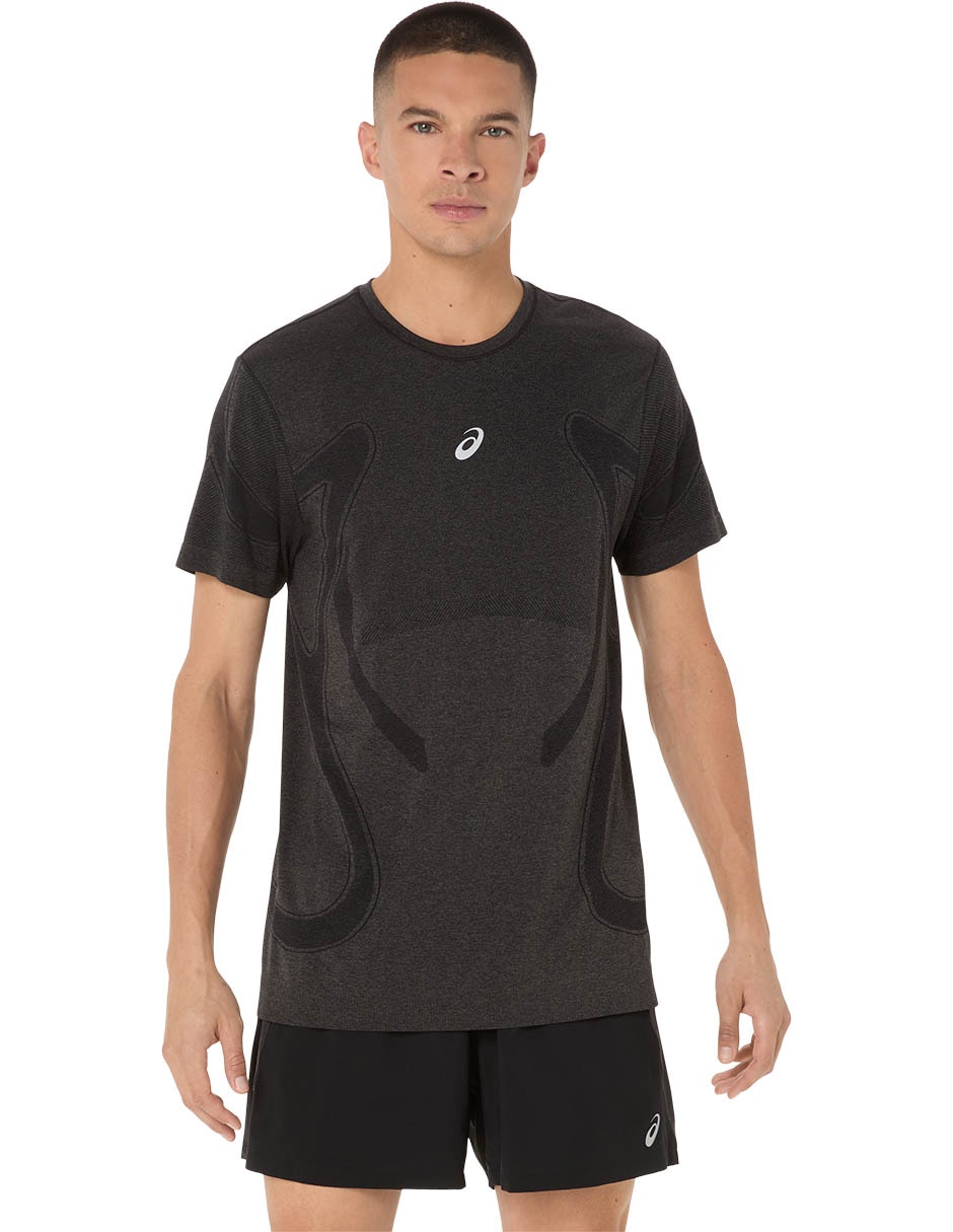 Playera deportiva para correr Road Seamless SS TOP de hombre
