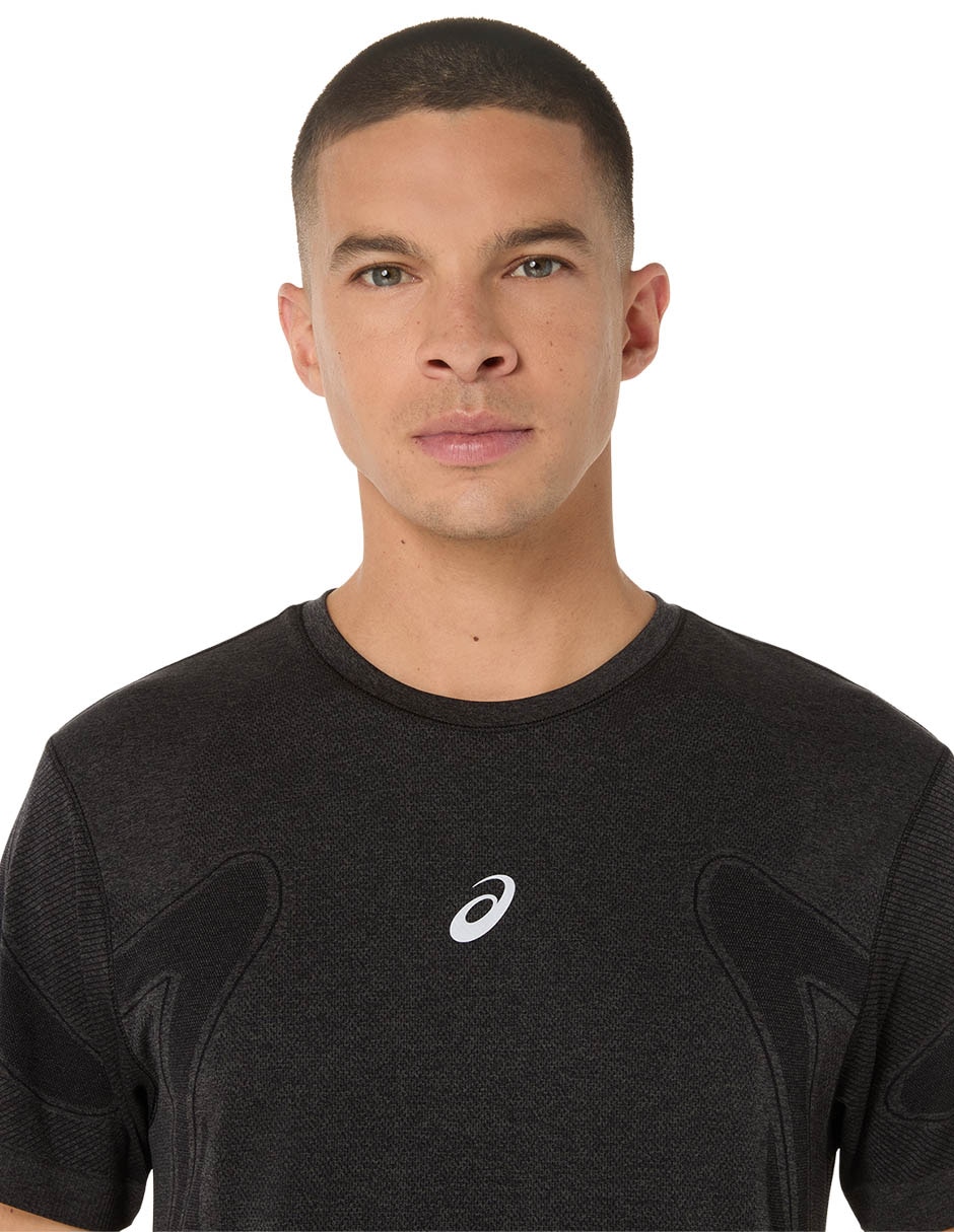 Playera deportiva para correr Road Seamless SS TOP de hombre 2