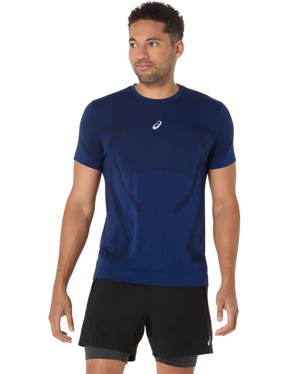 Playera deportiva para correr Road Seamless SS Top de hombre