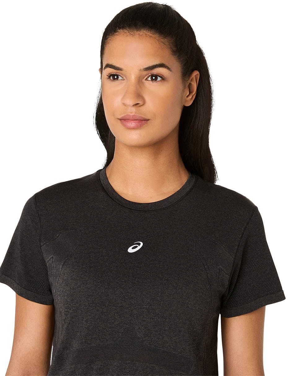 Playera deportiva para correr Road Seamless SS Top de mujer 3