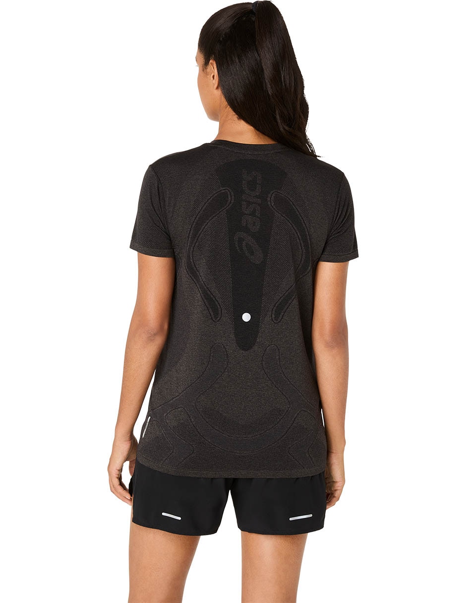 Playera deportiva para correr Road Seamless SS Top de mujer 4