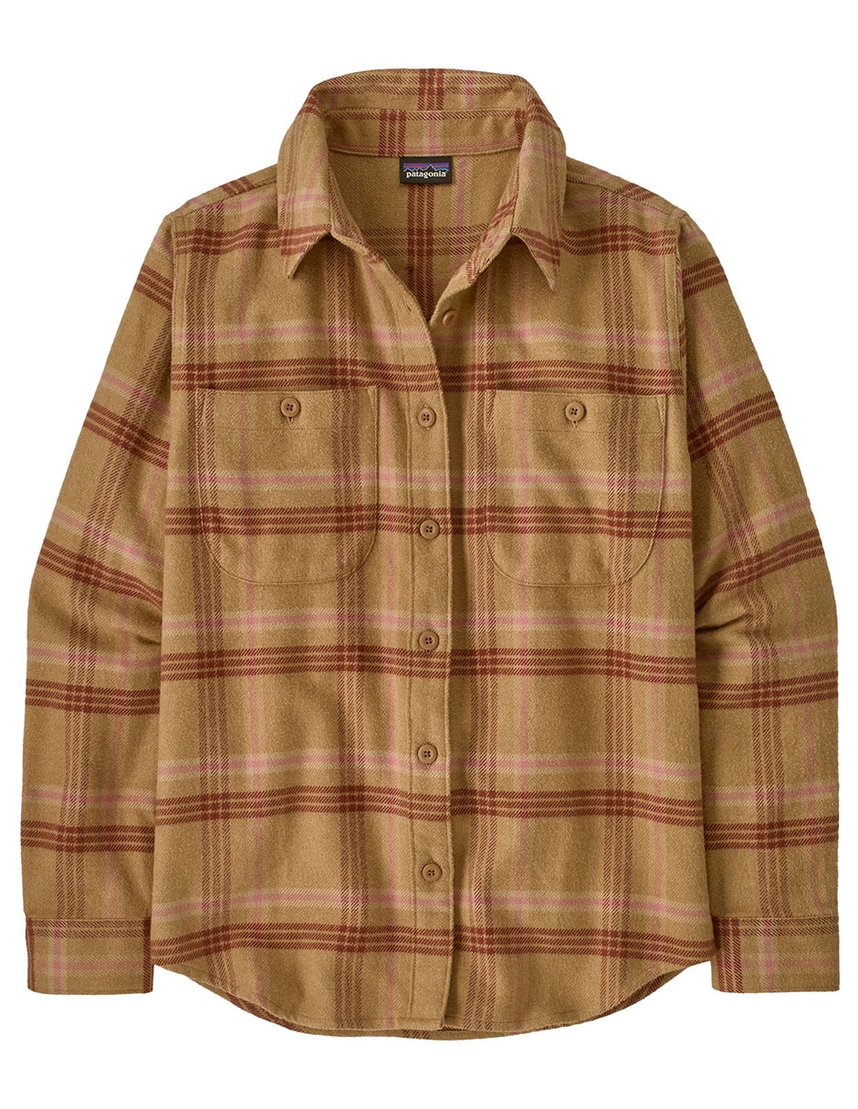 Camisa deportiva outdoor Fjord Flannel para mujer 3
